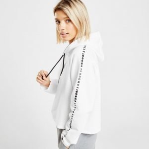 Under Armour Ottoman Crop Hoodie Valkoinen