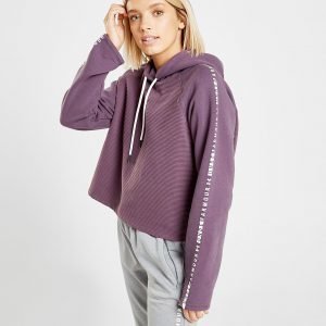 Under Armour Ottoman Crop Hoodie Violetti