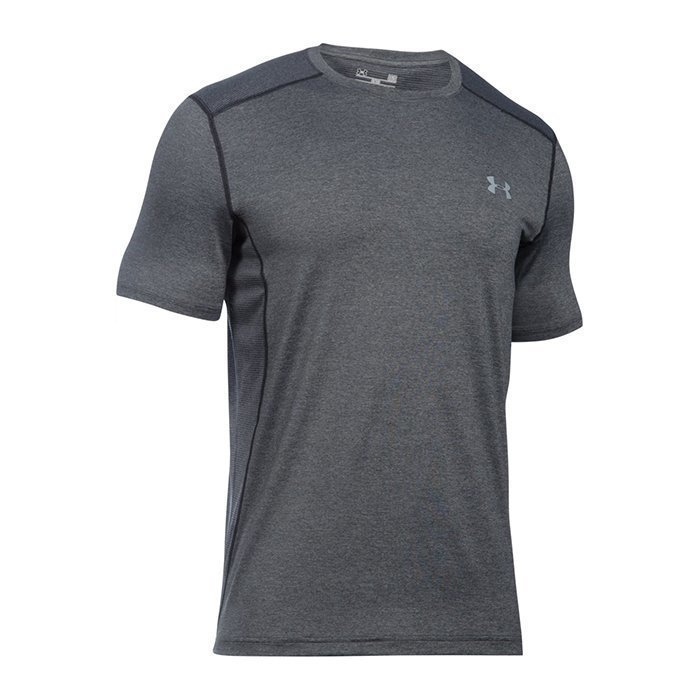 Under Armour Raid Shortsleeve Tee Carbon Heather Small