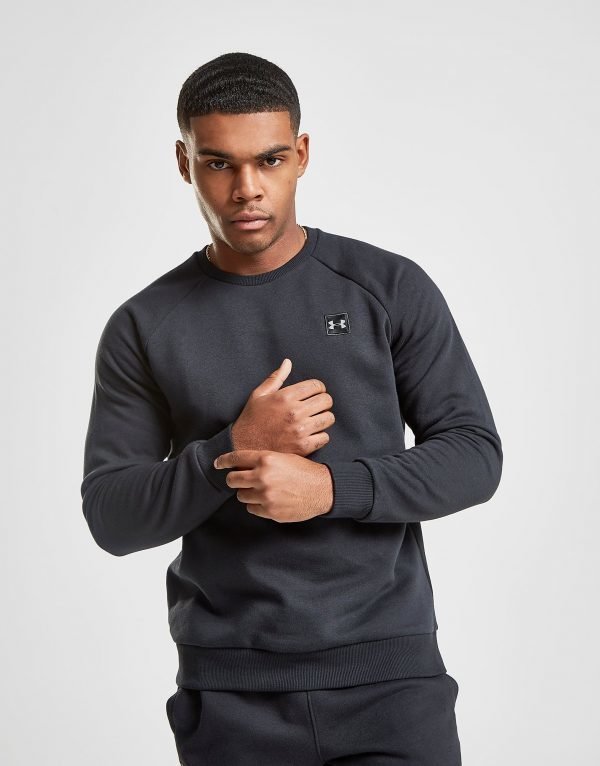 Under Armour Rival Crew Sweatshirt Musta