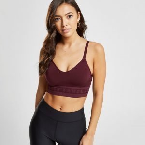 Under Armour Seamless Longline Sports Bra Punainen