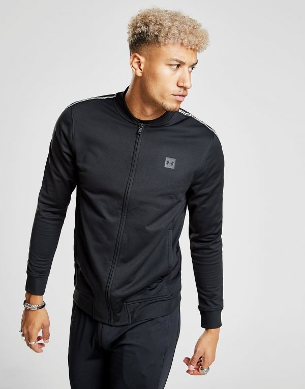 Under Armour Sportstyle Tape Track Top Musta