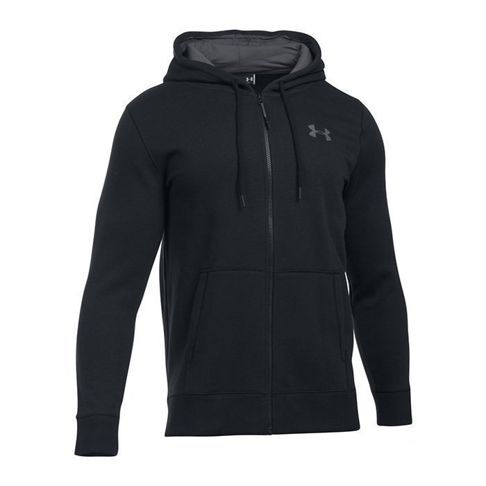 Under Armour Storm Rival Cotton Full Zip Black Medium