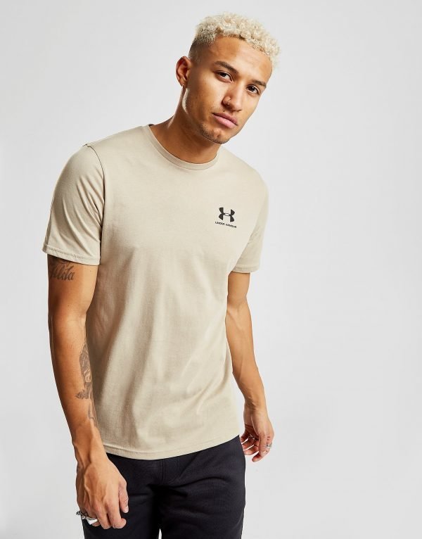 Under Armour Style T-Paita Beige