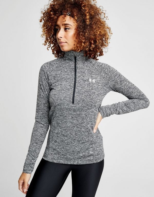 Under Armour Tech 1/2 Zip Top Musta