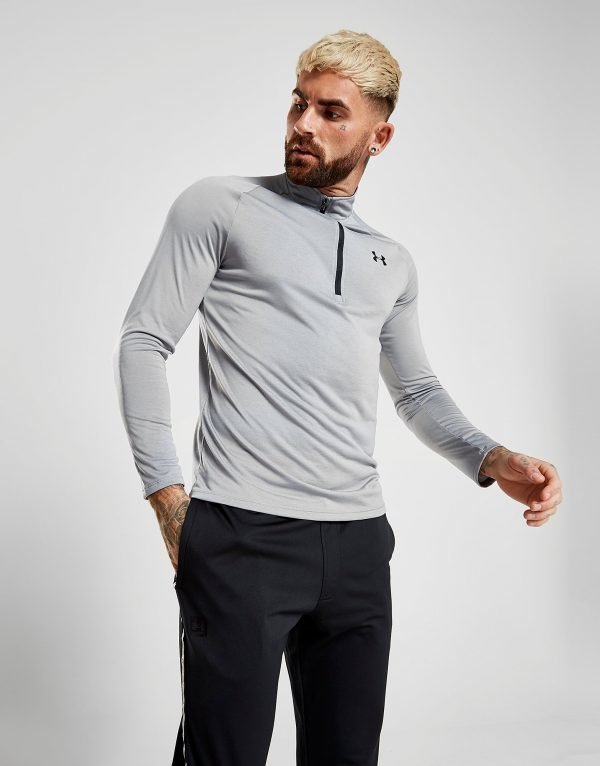 Under Armour Tech 1/4 Zip Top Harmaa