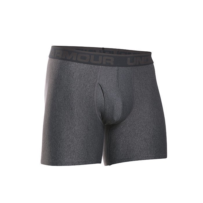 Under Armour The Original 6 Boxerjock Carbon Heather Medium