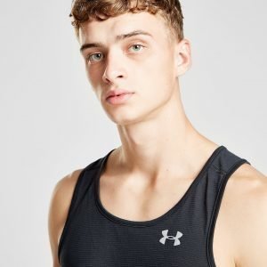 Under Armour Threadborne Running Tank Top Musta