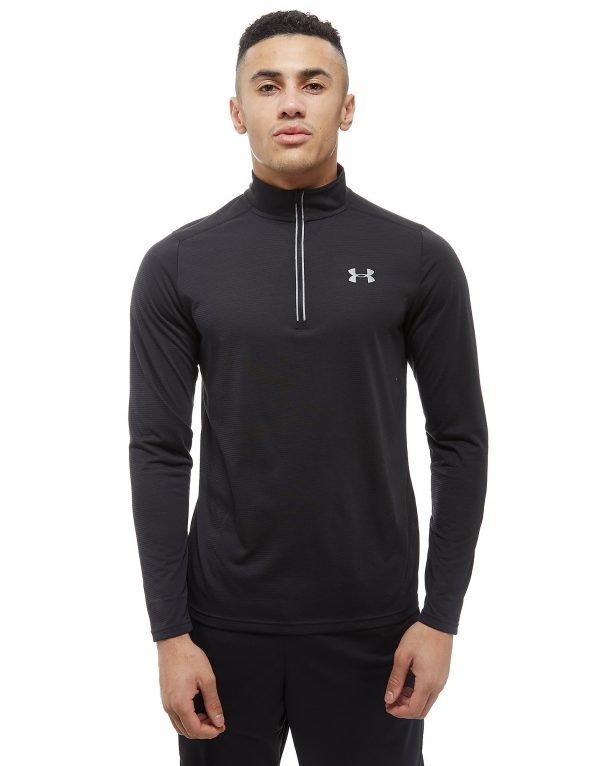 Under Armour Threadborne Streaker Run 1/4 Verryttelypaidat Musta