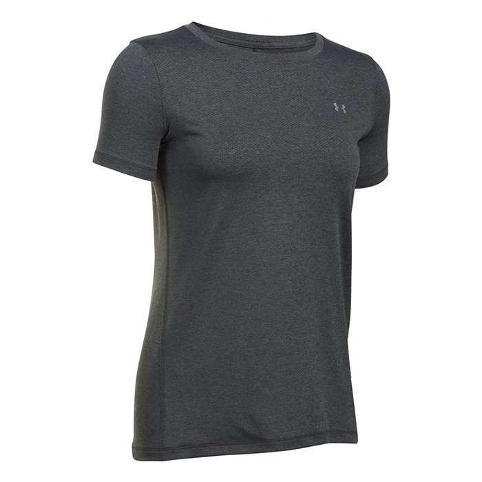 Under Armour UA HG Armour Shortsleeve Tee Carbon Heather Medium