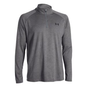 Under Armour UA Tech 1/4 Zip Carbon Heather Large