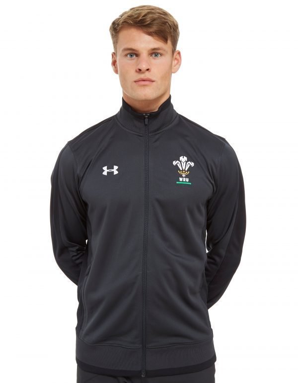 Under Armour Wales Ru Track Jacket Harmaa