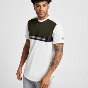 Under Armour Woven Panel T-Shirt Valkoinen