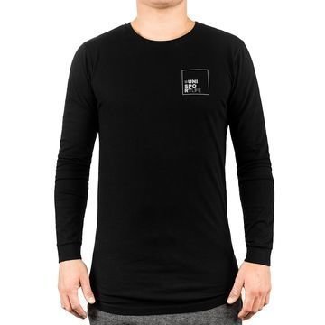 Unisportlife Collection T-paita L/S #lynx Musta