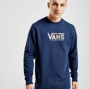 Vans Flag Logo Crew Collegepaita Mihet Sininen