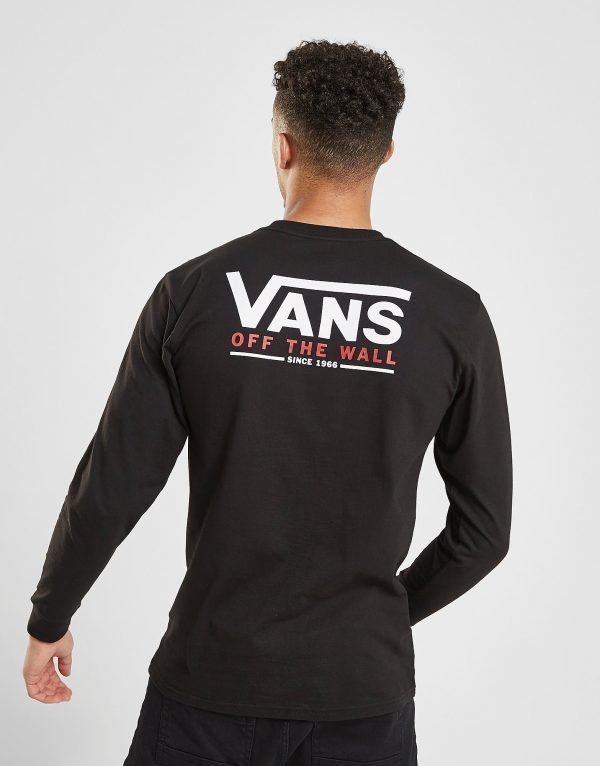 Vans Long Sleeve Carter T-Shirt Musta