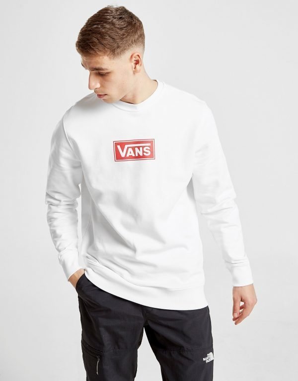 Vans Red Box Crew Collegepaita Valkoinen