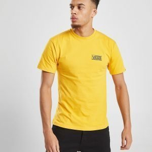 Vans Twin V Short Sleeve T-Paita Keltainen