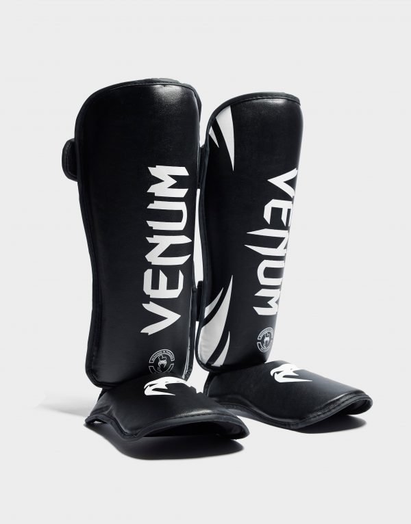 Venum Stand Up Shinguards Musta