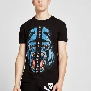 Vole La Lumiere Gorilla Stud T-Shirt Musta