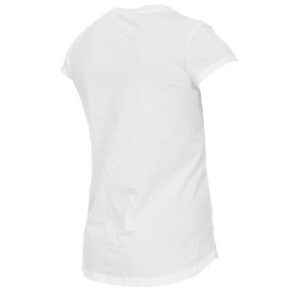 W Essence V-nec tee white L hihaton T-paita
