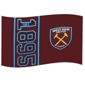 West Ham United Lippu 1895 Viininpunainen