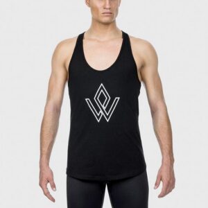 Workout Empire Imperial Logo Stringer Obsidian