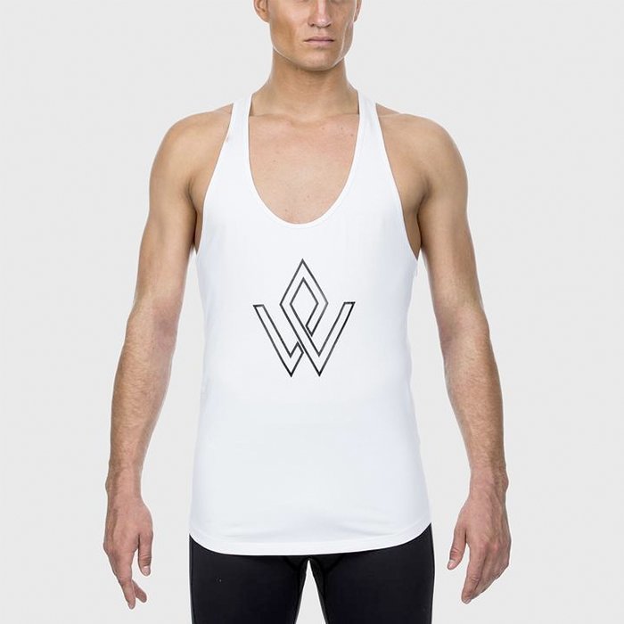 Workout Empire Imperial Logo Stringer Pearl L