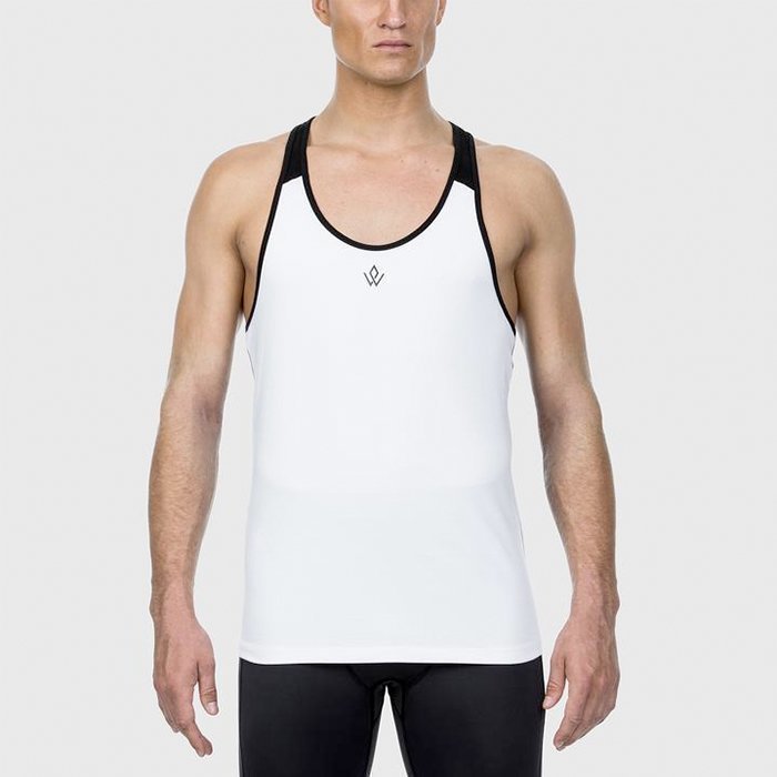 Workout Empire Imperial Y-Tank Pearl L