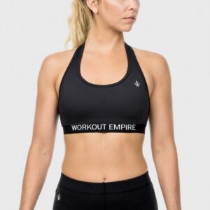 Workout Empire Performance Sports Bra Obsidian