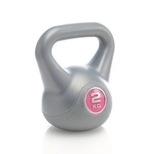 Wrsport Kettlebell 2kg Kahvakuula Harmaa / Roosa