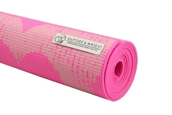 Yoga Mad Madaket-joogamatto 4 mm pinkki ja sininen Limited edition!