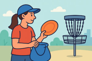 Frisbeegolfin aloitussetti – kiekot ja kassi
