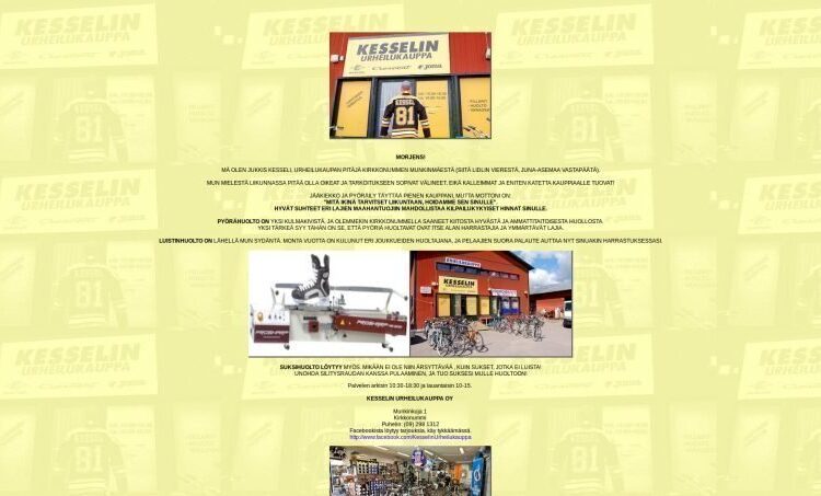 Kesselin Urheilukauppa Oy