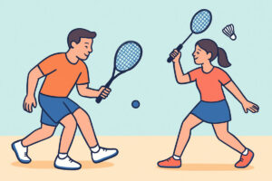 Squash- ja sulkapallomailat – ero ja valinta lajiin