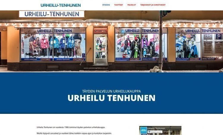 Urheilu Tenhunen Ky